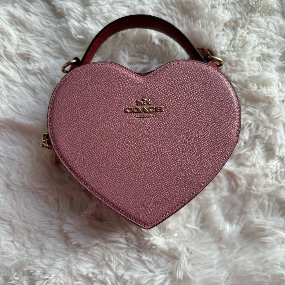 Coach Heart Crossbody in Colorblock